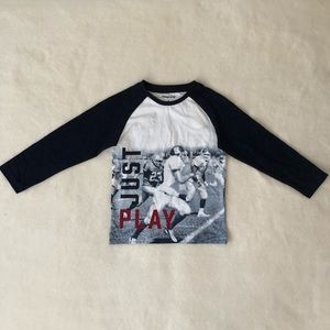 Long sleeve printed t-shirt